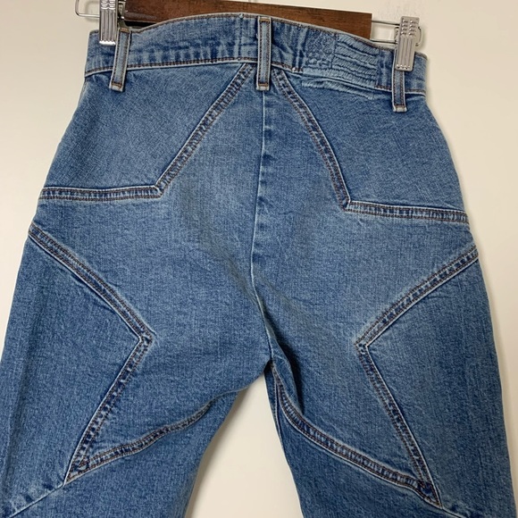 Revice Star Skinny Jeans Size 25 Blue - Picture 5 of 9